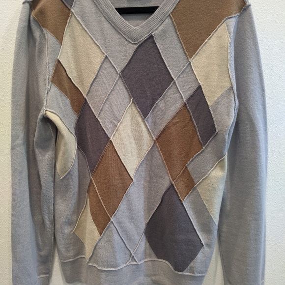 Men's v-neck sweater by Public Opinion. Medium. - Picture 1 of 3